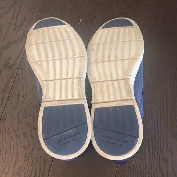 COLE HAAN Navy Blue Oxford Shoes ~ 9.5 M - Picture 3 of 4